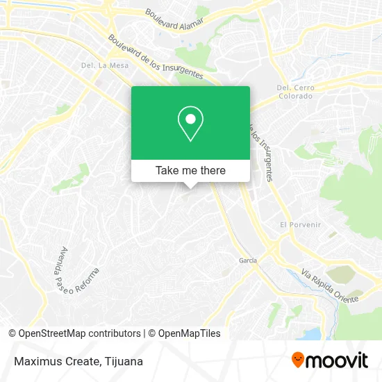 Maximus Create map