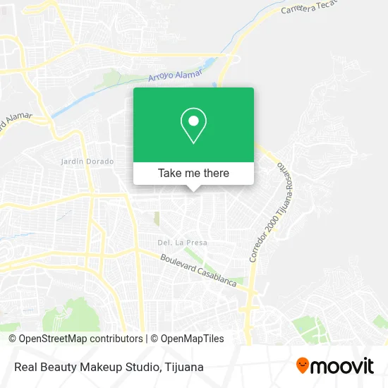 Real Beauty Makeup Studio map
