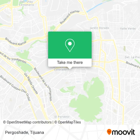 Pergoshade map