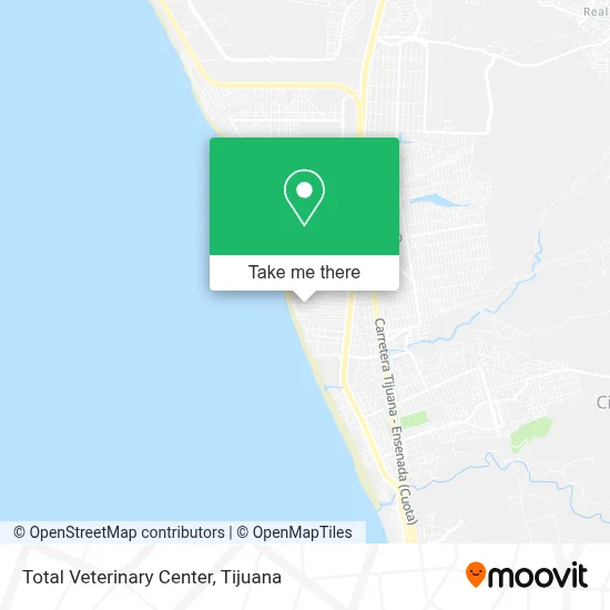 Total Veterinary Center map