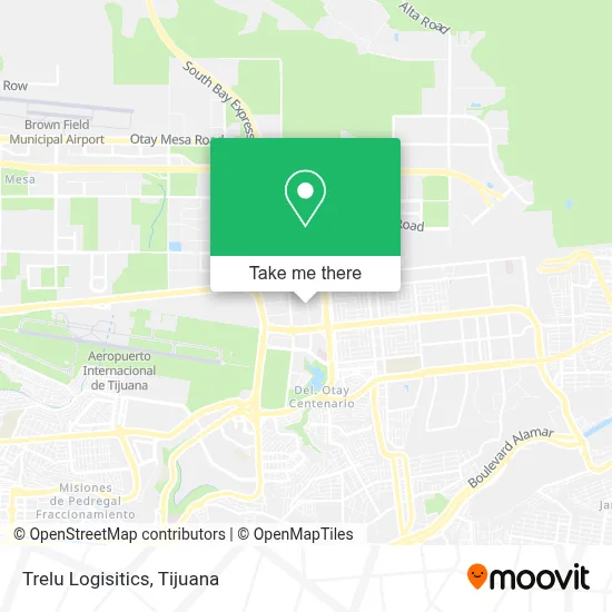 Trelu Logisitics map