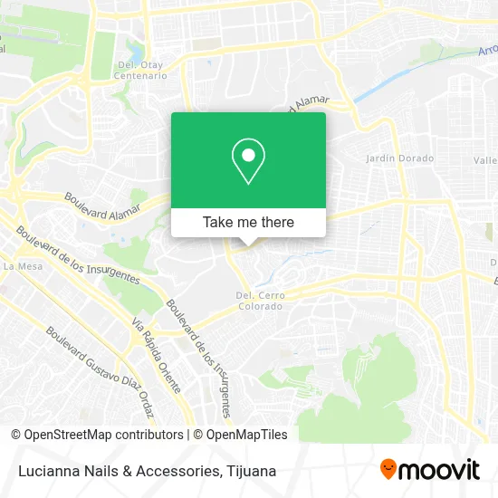 Lucianna Nails & Accessories map