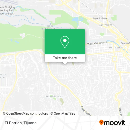 El Parrian map
