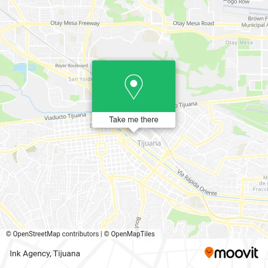 Ink Agency map
