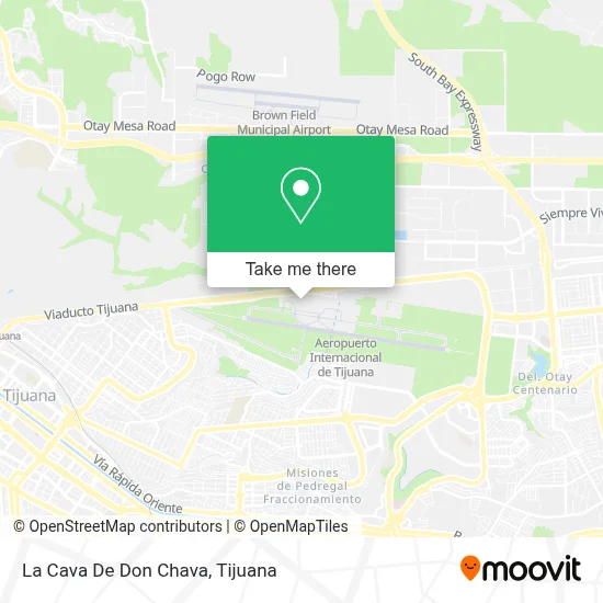 La Cava De Don Chava map