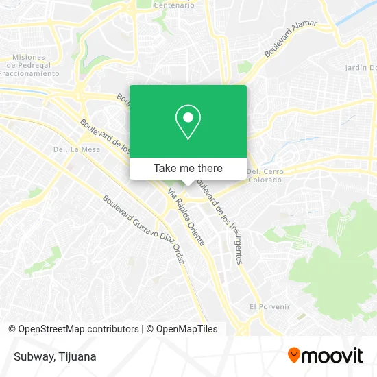 Subway map