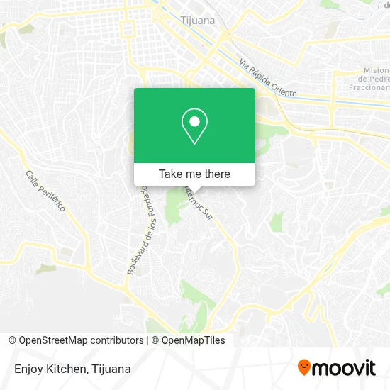 Enjoy Kitchen map