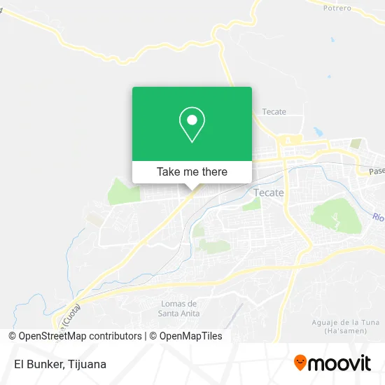 El Bunker map