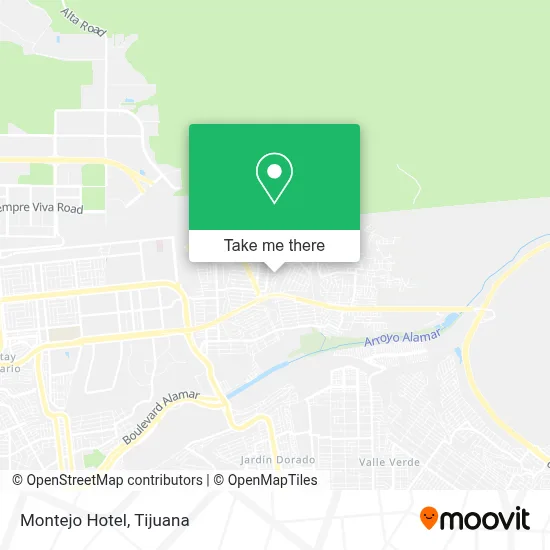 Montejo Hotel map