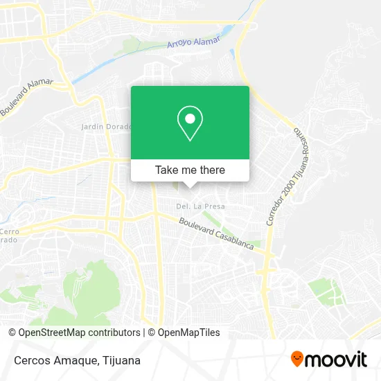 Cercos Amaque map