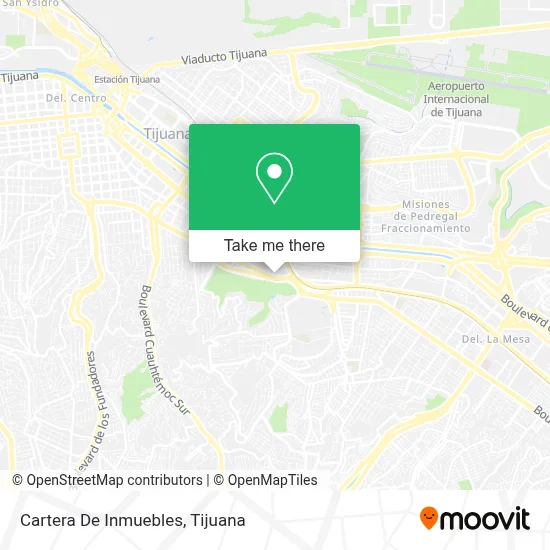 Cartera De Inmuebles map