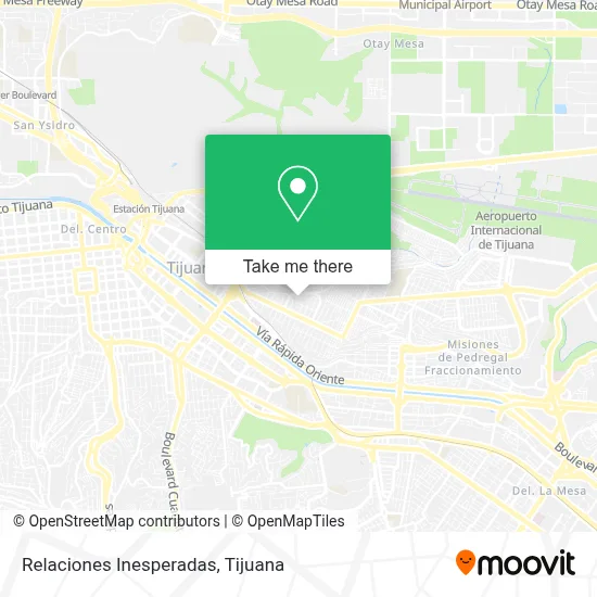 Relaciones Inesperadas map