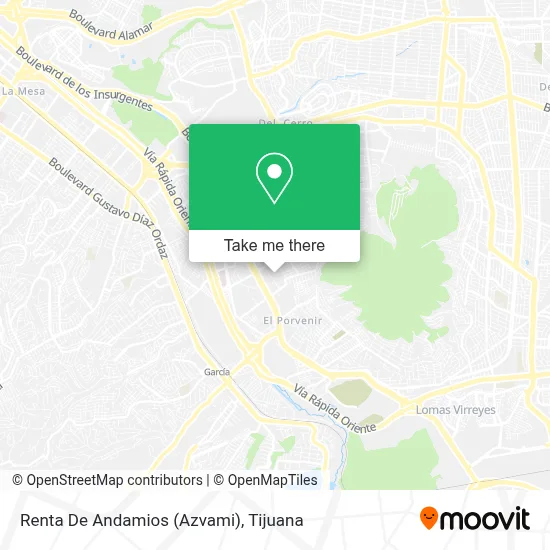 Renta De Andamios (Azvami) map