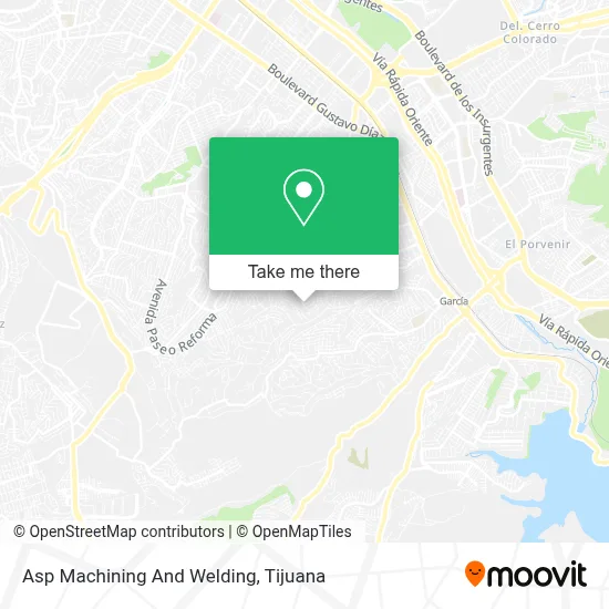 Asp Machining And Welding map