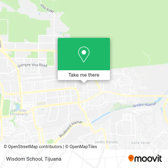 Wisdom School map