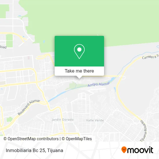 Inmobiliaria Bc 25 map