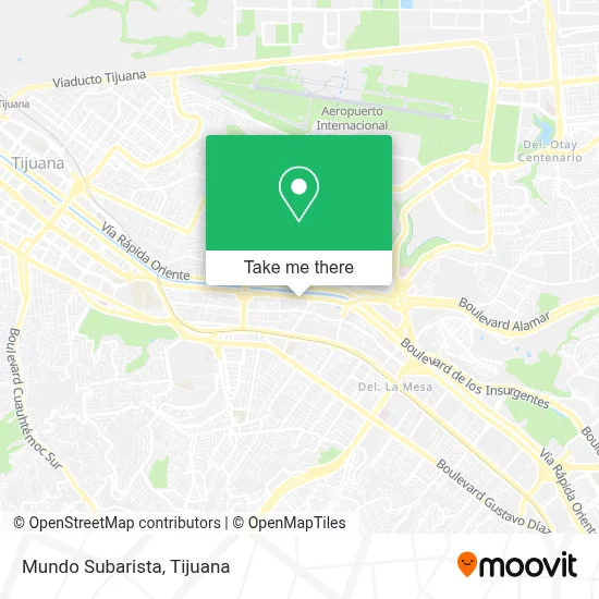 Mundo Subarista map