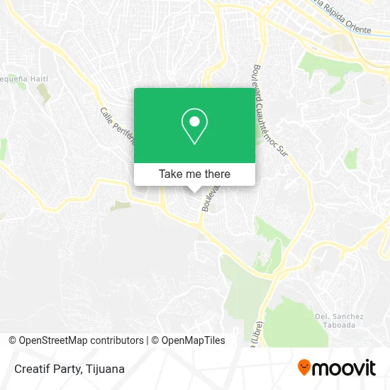 Creatif Party map