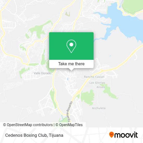 Cedenos Boxing Club map