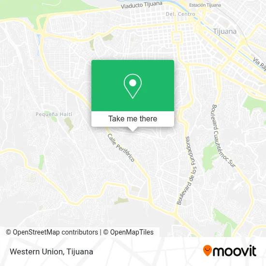 Western Union map