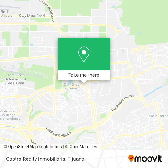 Castro Realty Inmobiliaria map