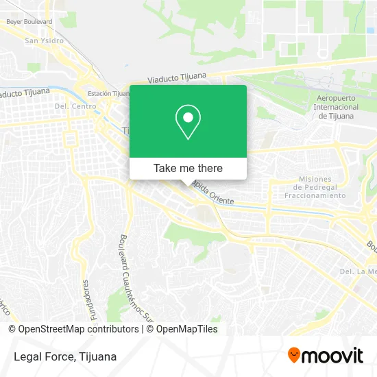 Legal Force map