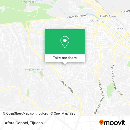 Afore Coppel map