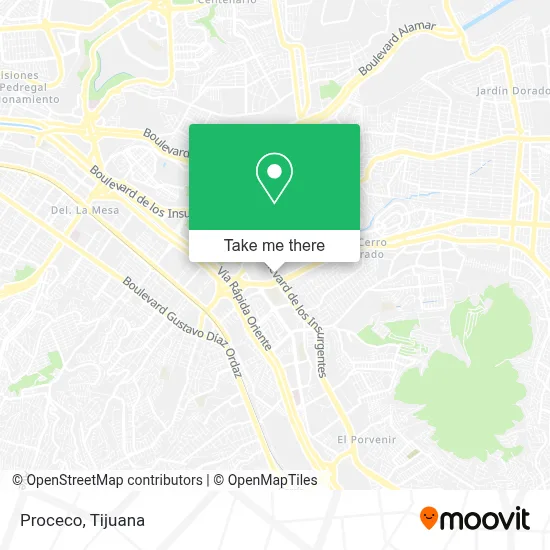 Proceco map
