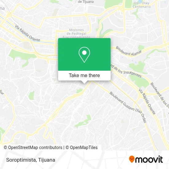 Soroptimista map