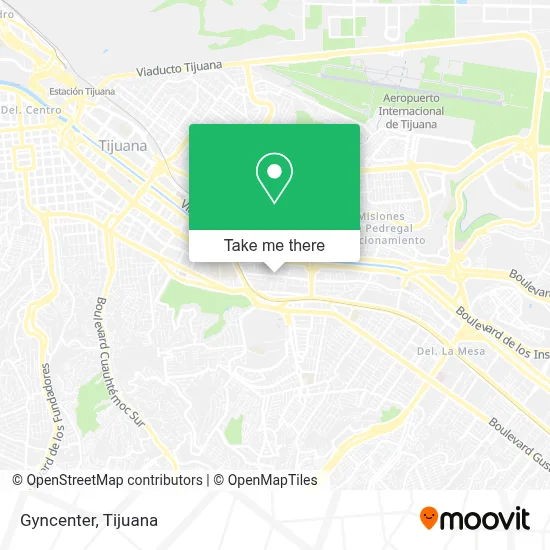 Gyncenter map