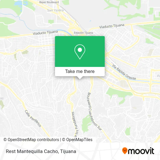 Rest Mantequilla Cacho map
