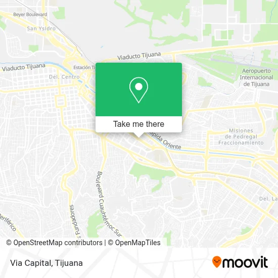 Via Capital map