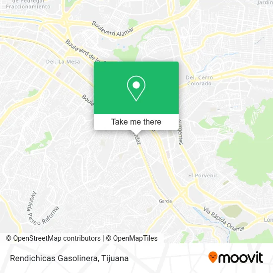 Rendichicas Gasolinera map