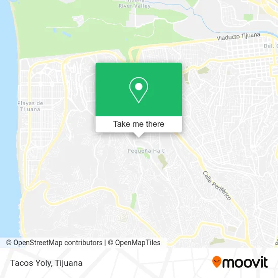 Tacos Yoly map