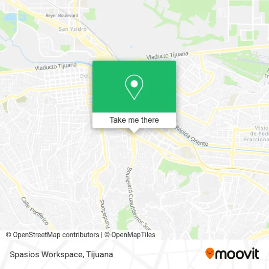 Spasios Workspace map