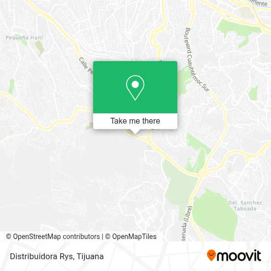 Distribuidora Rys map