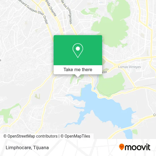 Limphocare map