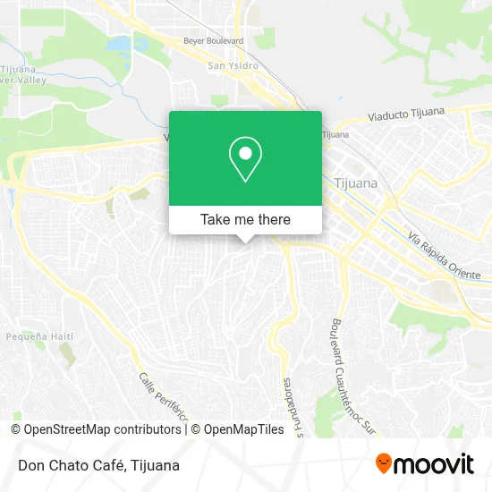 Don Chato Café map