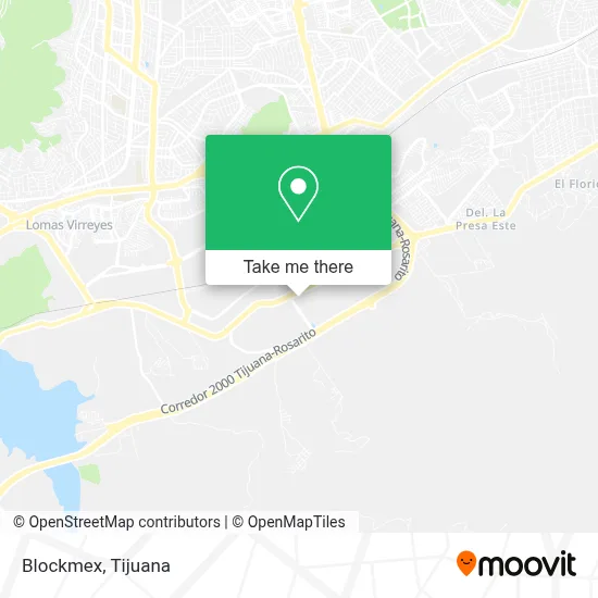 Blockmex map