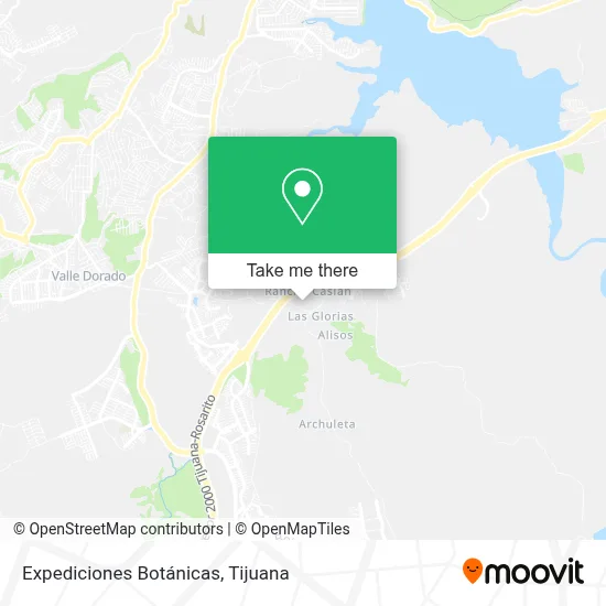 Expediciones Botánicas map