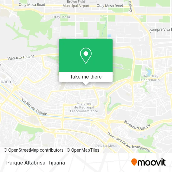 Parque Altabrisa map