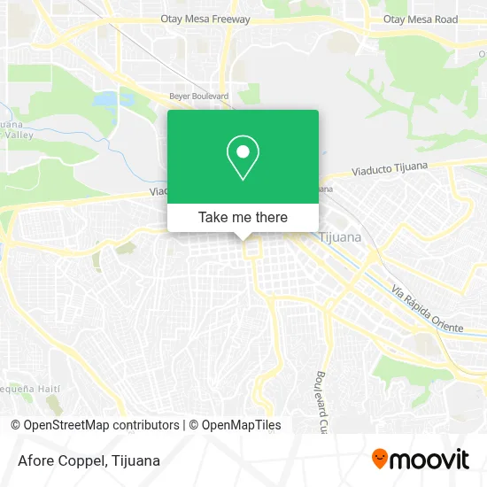 Afore Coppel map