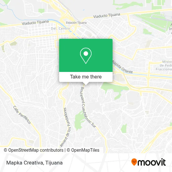 Mapka Creativa map