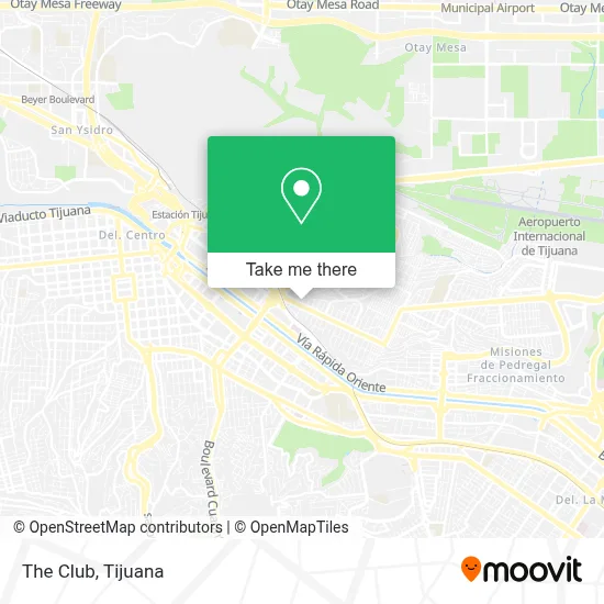 The Club map