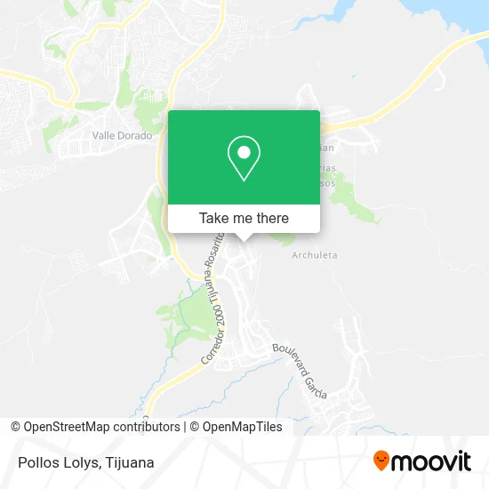 Pollos Lolys map
