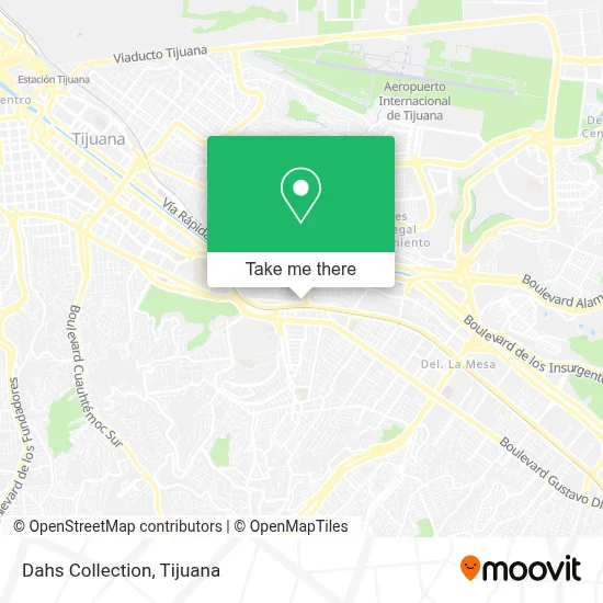 Dahs Collection map
