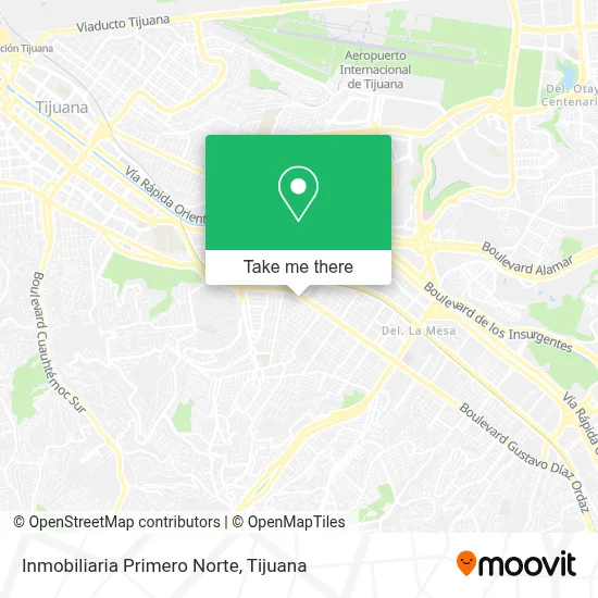 Inmobiliaria Primero Norte map