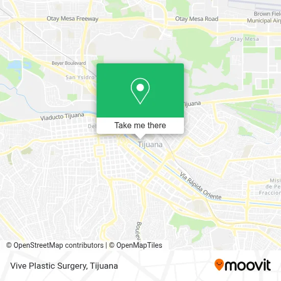 Vive Plastic Surgery map