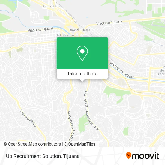 Up Recruitment Solution map