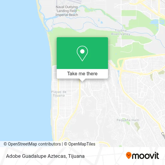 Adobe Guadalupe Aztecas map